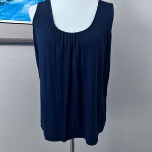 Izod Navy Scoop Neck Tank
